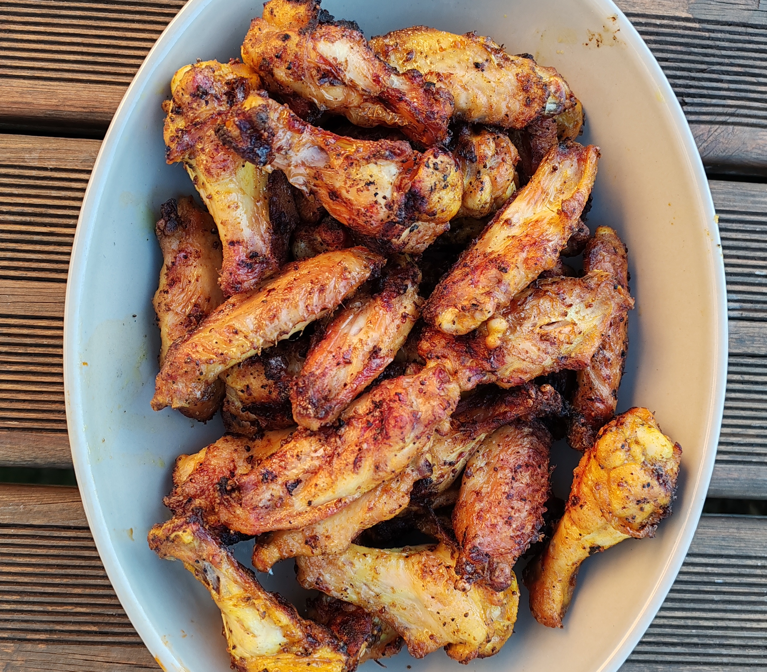 Découpe de volailles fermières marinées